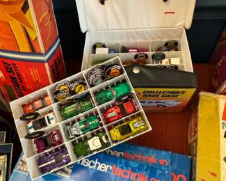 Some of the vintage Hot Wheels