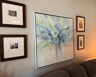 C. Dean, local central Illinois artist, we have lots of her original work here!