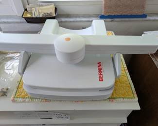 Embroidery module for a Bernina Series 700 Sewing Machine.