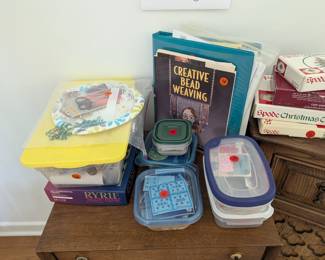 Jewelry making supplies.
