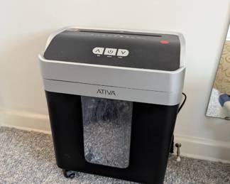 Paper document shredder