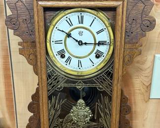 1891 Waterbury Mantle Clock