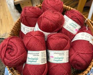 Sweater quantities of yarn!