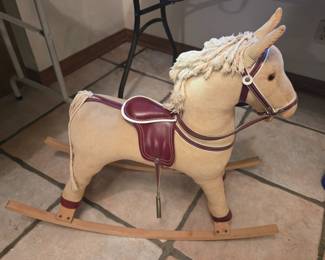 Vintage Pier 1 Rocking Horse