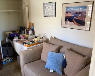 Twin Sofa Sleeper. Office Supplies.