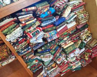 MORE CHRISTMAS FABRICS!