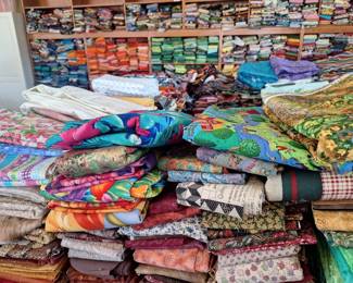 AND MORE FABRIC!