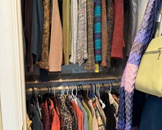 Lots of really nice women’s clothes
