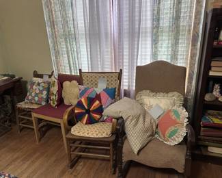 1930's chairs and rockers
