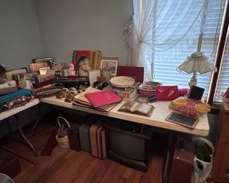 Old Cassettes, photo albums, misc items