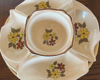 Cal Orig 1033 1032 USA Pottery 3-piece Set
