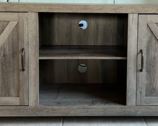 Media Center Farmhouse Style