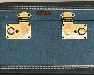 Waldorf Luggage Vintage Cosmetic Case