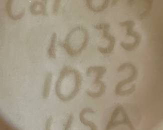 Cal Orig 1033 1032 USA Pottery 3-piece Set