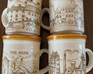 Bilton's Made in England Coffee Cups S/4