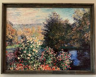 Art 42 1/4 x 32 1/2 Monet Repro