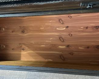 Steele Highboy Dresser has Cedar Lined Bottom Drawer and Felt Lined Top Drawer