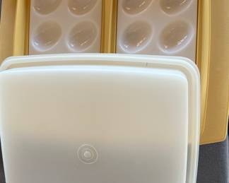 Vintage Tupperware Deviled Eggs