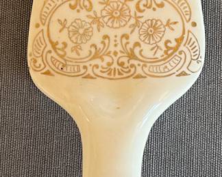22 kt Gold Cake Server Georgian China