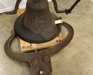 Number 3 Crystal Cast-Iron Primitive Bell with Yoke