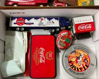 Collection of Coca-Cola Items