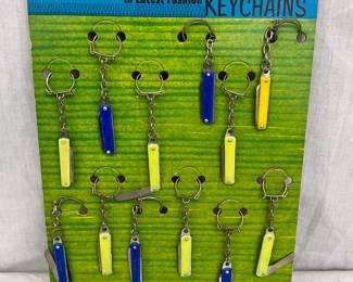 Nic Nac Novelties Pocket Knife Keychain Display Board 7 1/2x 11
