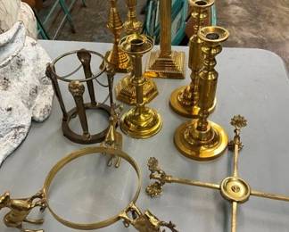 Brass Candle Sticks/Other