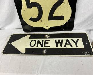 24-Inch One Way Highway