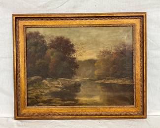 Signed A.F. King (Alfred Francis King) Oil Painting on Canvas, 24 x 18 Inches