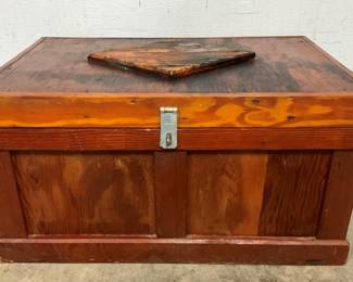 Handmade Pine Tool Chest