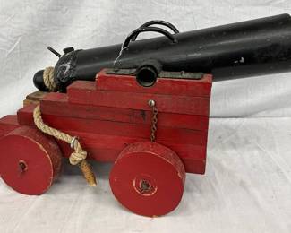 Wooden Decorative Cannon Model Replica