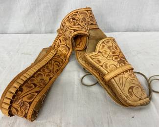 Leather Cap Pistol Holster