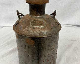 Early Number 10 Railroad Can