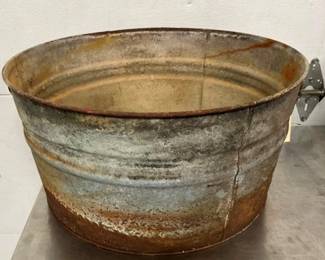 Galvanized Tub