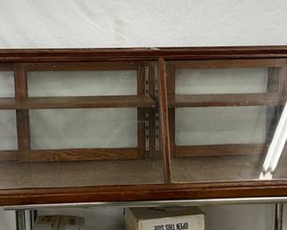 8-Foot Oak Country Store Showcase