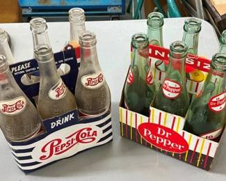 PEPSI/DR. PEPPER CB CARRIERS W/BOTTLES
