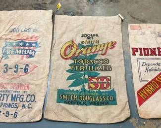 Tobacco Fertilizer Feed Sacks