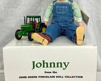 Danbury Mint John Deere "Johnny" Porc. doll