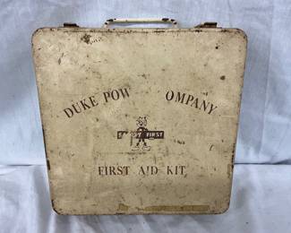 Duke Power Company First Aid Kit Featuring Reddy Kilowatt
