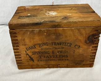 Wooden Box by Dairy Ring Traveler Co., 9in x 6in