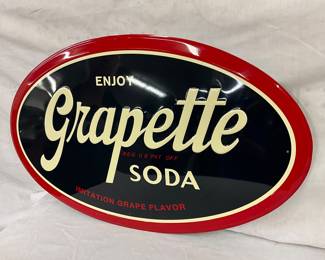 Stamped with ‘Stout Sign Co., St. Louis MO, 9-91’,