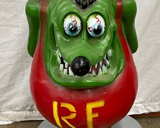36-Inch Cast Aluminum Rat Fink