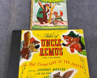 Walt Disney’s Uncle Remus Book and 3-Record Set by Capitol Records