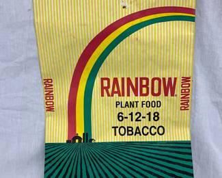 Rainbow Plant Food 6-12-18 Tobacco Fertilizer Bag, 17in x 28in