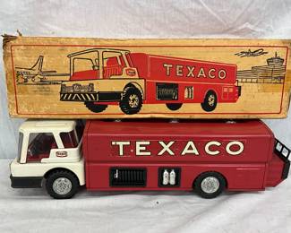 Texaco Toy Jet Fuel Tanker Truck with Original Box