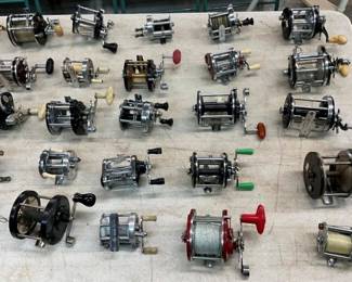 Collection of Fishing Reels