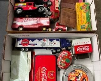Collection of Coca-Cola Items