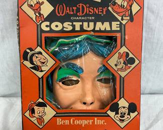 Walt Disney Cinderella Masquerade Costume by Ben Cooper, with Original Box 1950s
