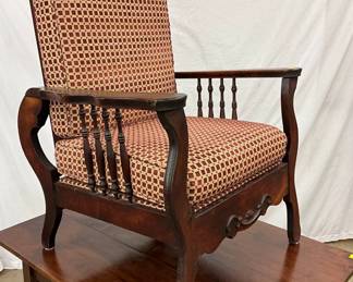 Early Morris Chair by S.A. Cook & Co., Medina, NY, Patented 1901