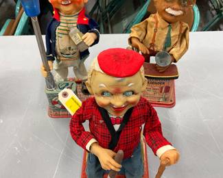 Vintage Mechanical Tin Toys